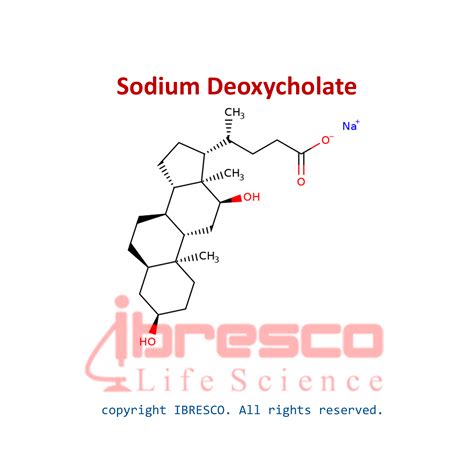 sodium deoxycholate 역할